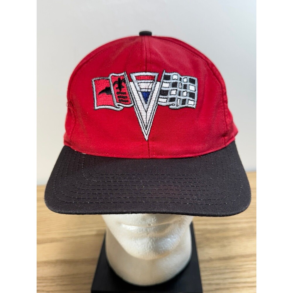 Vintage Chevrolet Chevy‎ Corvette Stingray Snapback Hat Cap Red